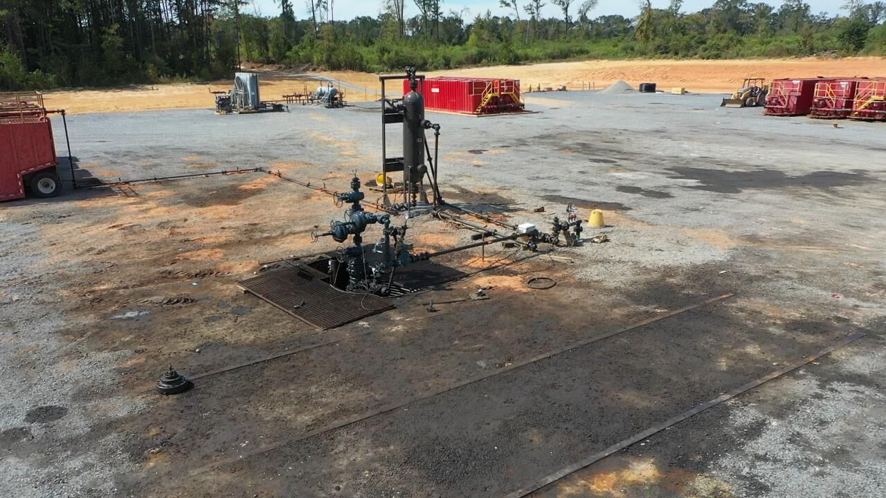 Fracking site 2